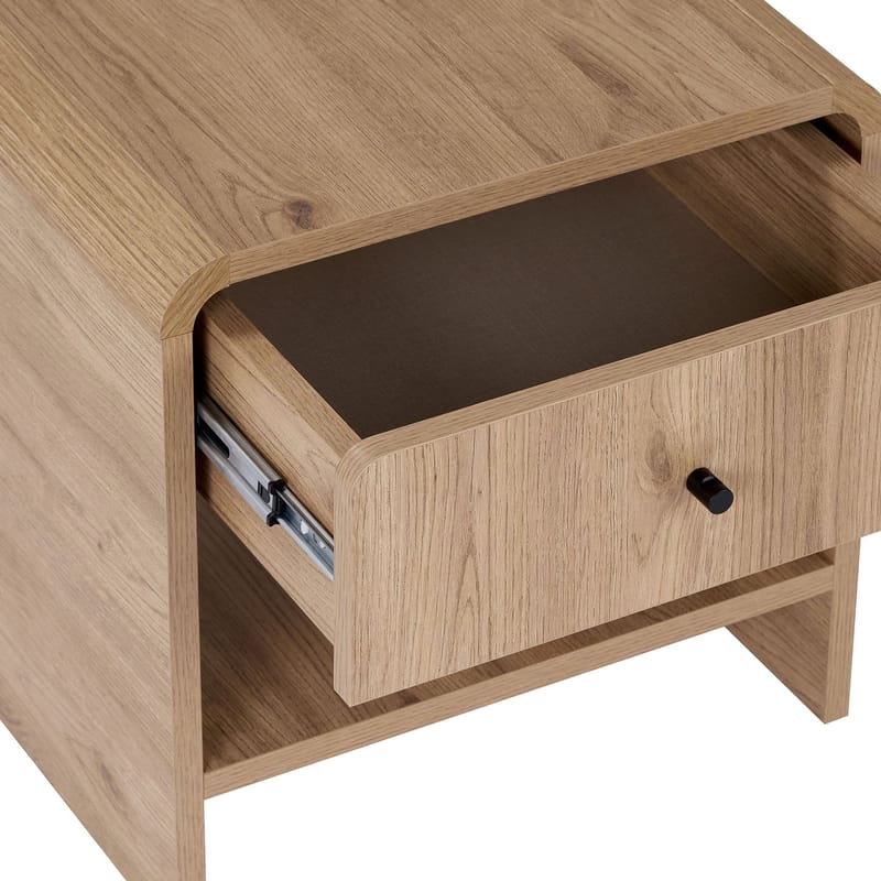 Joren Sängbord 45x45x40 cm - Sepet Oak - Möbler - Sovrum - Sängbord