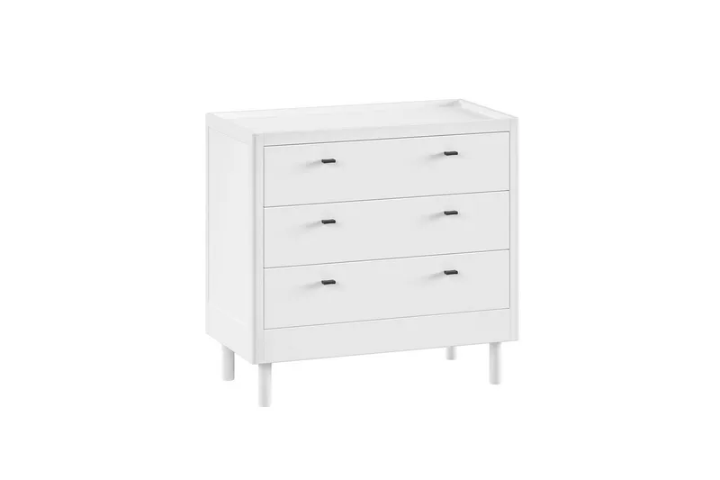 Juniorsäng med byrå garderob Forrest Vit bok - Vit bok - Barn & bebis - Barnmöbler - Barnmöbelset - Sovrumsset barn