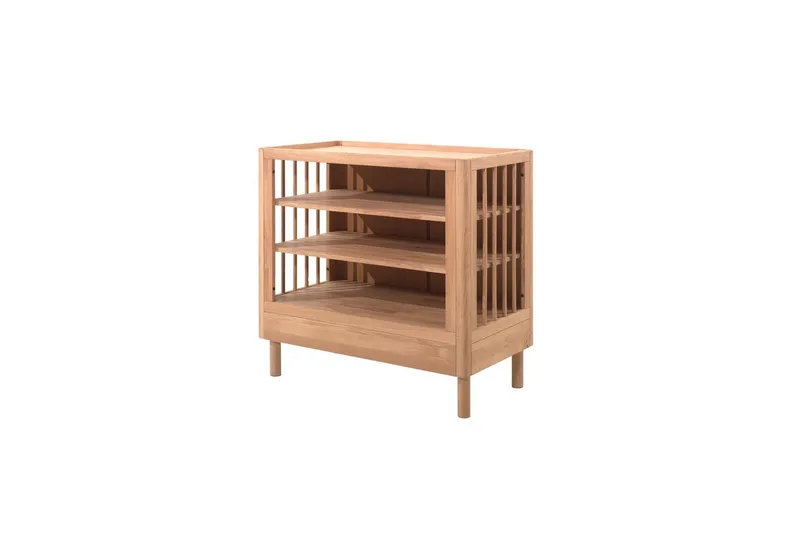 Juniorsäng med skötbord garderob Forrest Ek - Ek - Barn & bebis - Barnmöbler - Barnmöbelset - Sovrumsset barn