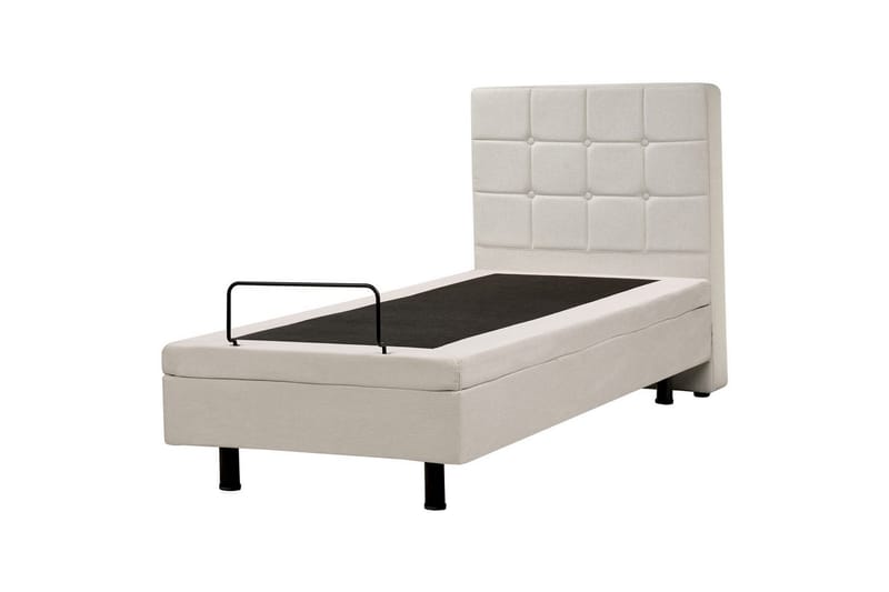 Justerbar säng Duke - Beige, 80x200 cm - Möbler - Sovrum - Sängram & sängstomme