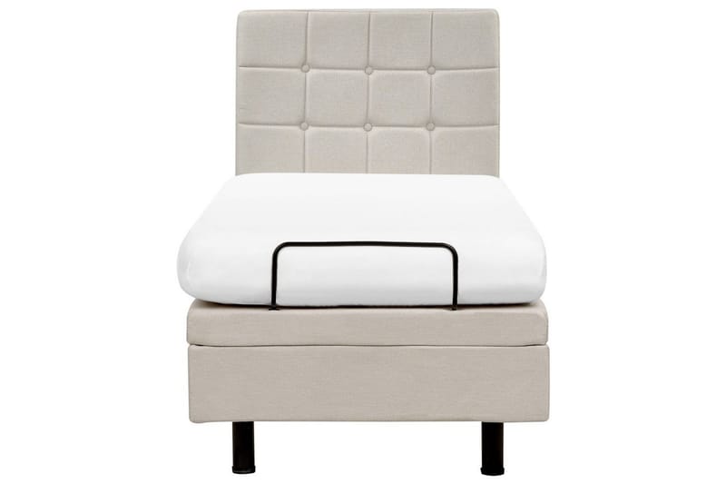 Justerbar säng Duke - Beige, 80x200 cm - Möbler - Sovrum - Sängram & sängstomme