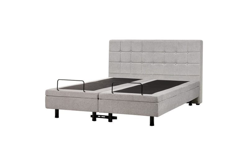 Justerbar säng Duke - Grå, svart, 160x200 cm - Möbler - Sovrum - Sängar - Ställbara sängar