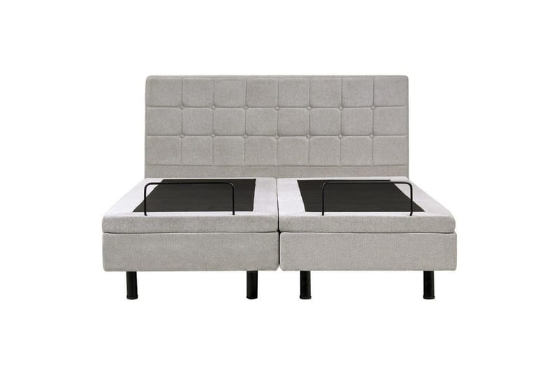 Justerbar säng Duke - Grå, svart, 160x200 cm - Möbler - Sovrum - Sängar - Ställbara sängar