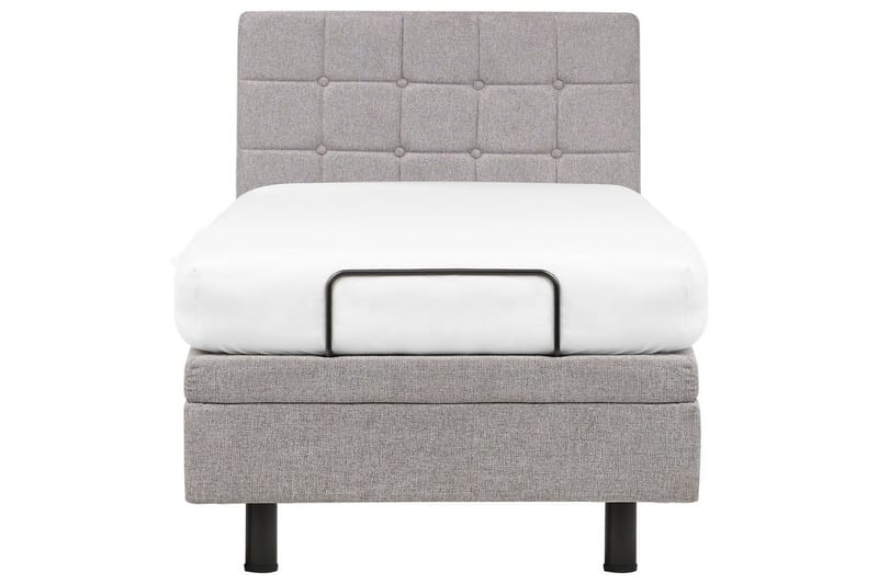 Justerbar säng Duke - Grå, svart, 90x200 cm - Möbler - Sovrum - Sängar - Ställbara sängar