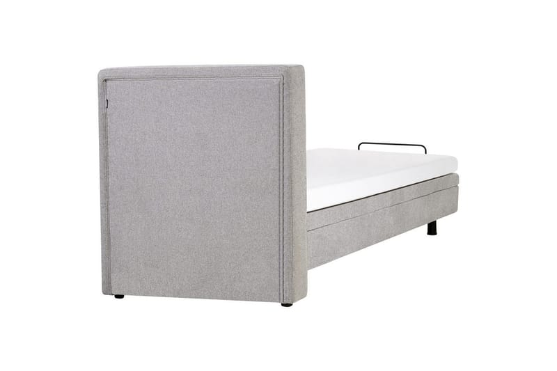 Justerbar säng Duke - Grå, svart, 90x200 cm - Möbler - Sovrum - Sängram & sängstomme