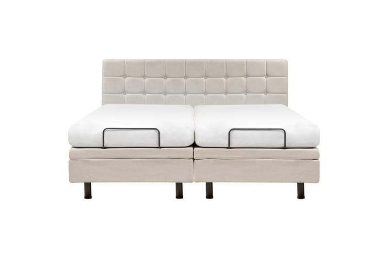 Justerbar säng Duke - Ljusbeige, 180x200 cm - Möbler - Sovrum - Sängram & sängstomme