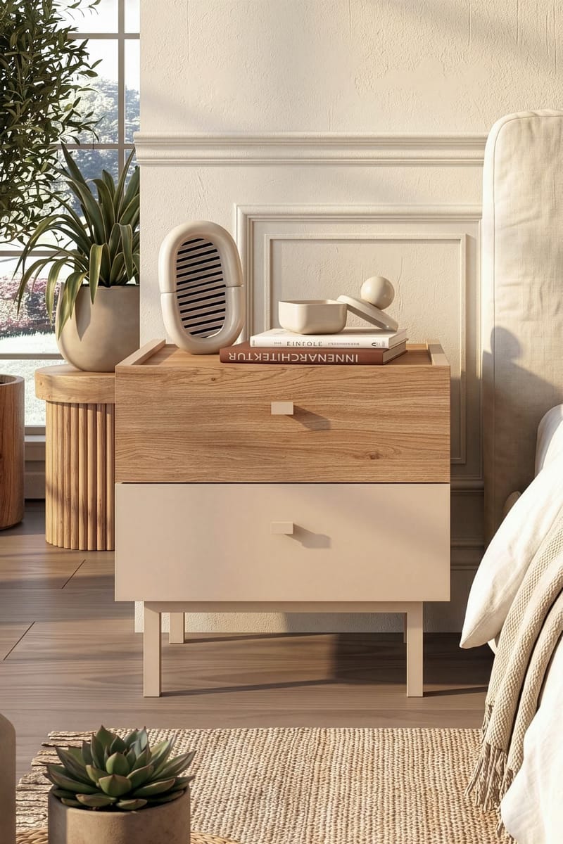 Kamulu Sängbord 47,9x47x36,8 cm - sandek - Möbler - Sovrum - Sängbord