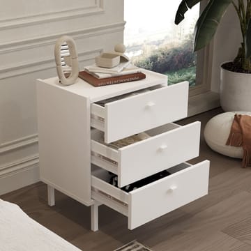 Kamulu Sängbord 47,9x63,5x36,8 cm - Vit - Möbler - Sovrum - Sängbord