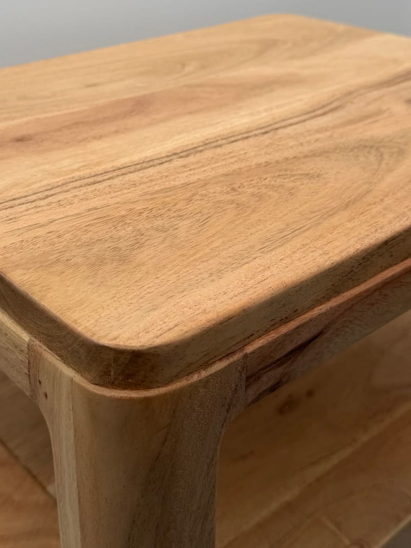 Kelira Nattduksbord 45 cm - Varm ljusbrun - Möbler - Sovrum - Sängbord