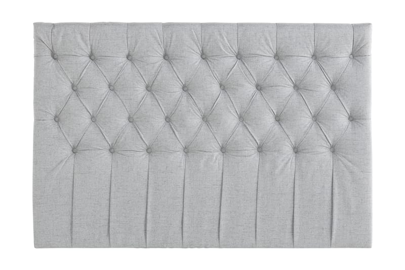 Kinnabädden SAFIR Chesterfield 1 ljusgrå - Sänggavlar