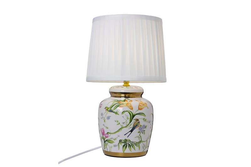 KLASSISK Bordslampa Vit - Bordslampor & bordsbelysning - Sovrumslampa