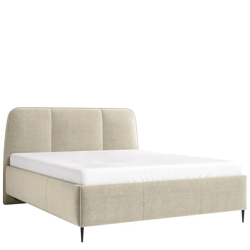 Klyra Sängram med förvaring 160x200 cm, beige