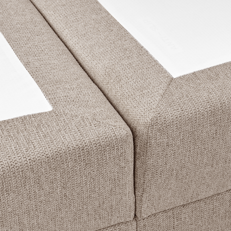 Kontinentalsäng Major 120x200 cm - Taupe - Möbler - Sovrum - Sängar - Kontinentalsängar
