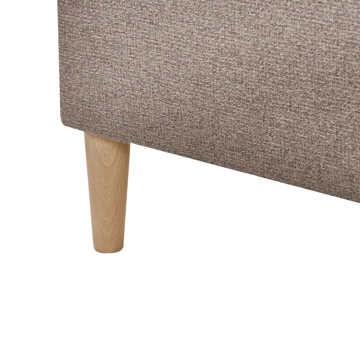 Kontinentalsäng Officer 180x200 cm - Taupe - Möbler - Sovrum - Sängar - Kontinentalsängar