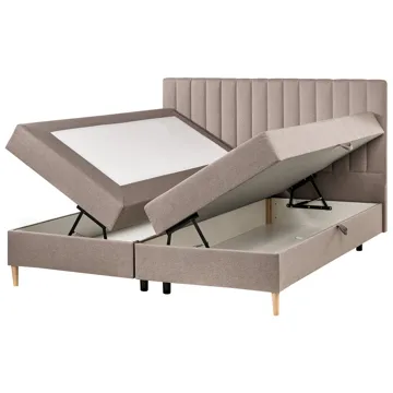 Kontinentalsäng Officer 180x200 cm - Taupe - Möbler - Sovrum - Sängar - Kontinentalsängar