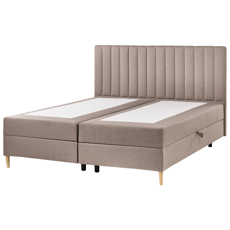 Kontinentalsäng Officer 180x200 cm - Taupe - Möbler - Sovrum - Sängar - Kontinentalsängar
