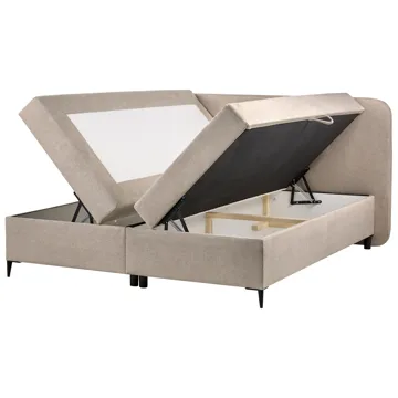 Kontinentalsäng Regent 160x200 cm - Taupe - Möbler - Sovrum - Sängar - Kontinentalsängar