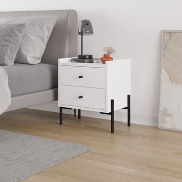 Kunimitsu Sängbord 45 cm - Vit - Möbler - Sovrum - Sängbord