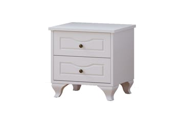 Kyvor Sängbord 45 cm - Matt Vit - Möbler - Sovrum - Sängbord