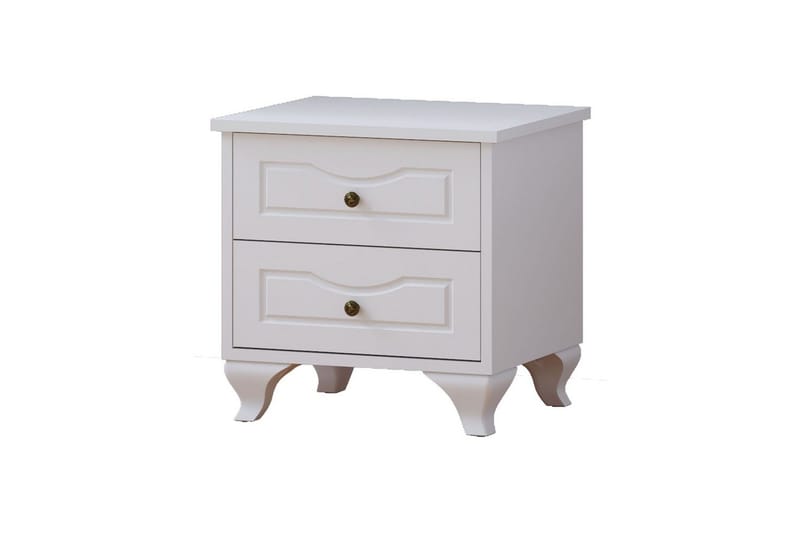 Kyvor Sängbord 45 cm - Matt Vit - Möbler - Sovrum - Sängbord