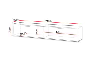 Laargard / Cosmo Sängram 200x200 cm - Grå - Möbler - Sovrum - Sängram & sängstomme