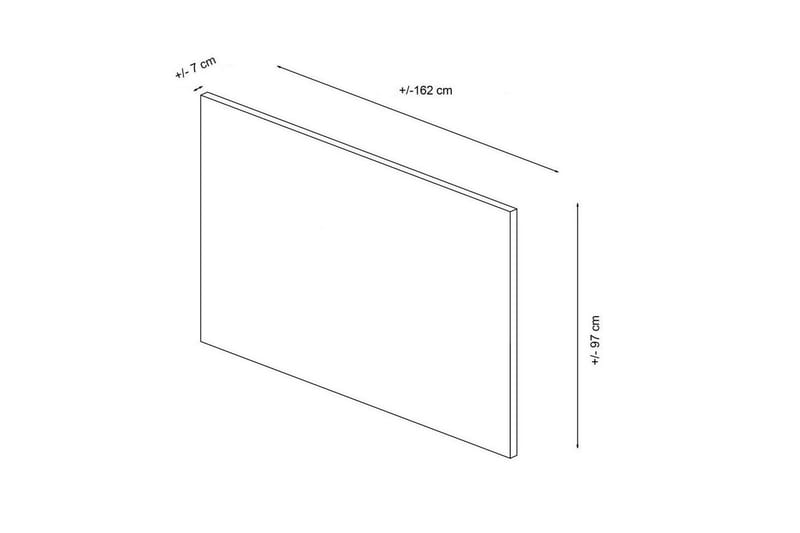 Lamal Sänggavel 162 cm - Beige - Möbler - Sovrum - Sänggavlar