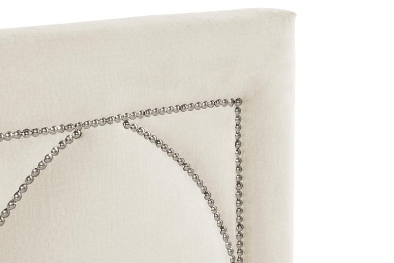 Leva Sänggavel 120cm - Beige/Sammet - Möbler - Sovrum - Sänggavlar