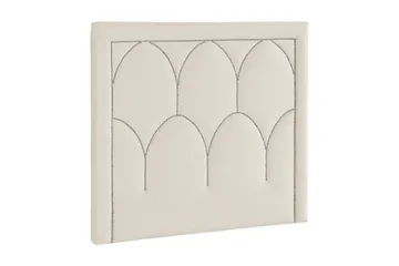 Leva Sänggavel 140cm - Beige/Sammet - Möbler - Sovrum - Sänggavlar