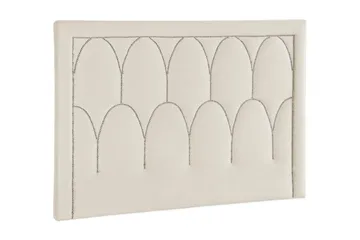 Leva Sänggavel 160cm - Beige/Sammet - Möbler - Sovrum - Sänggavlar