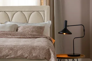 Leva Sänggavel 160cm - Beige/Sammet - Möbler - Sovrum - Sänggavlar
