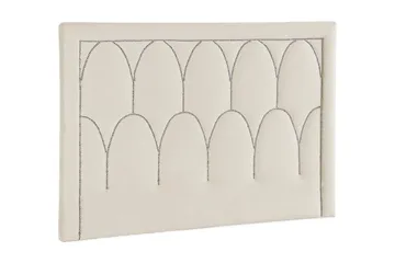 Leva Sänggavel 180cm - Beige/Sammet - Möbler - Sovrum - Sänggavlar