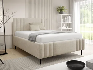 Lomren Sängram med förvaring 160x200 cm - beige - Möbler - Sovrum - Sängram & sängstomme