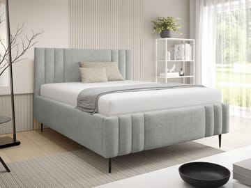Lomren Sängram med förvaring 180x200 cm - grå - Möbler - Sovrum - Sängram & sängstomme
