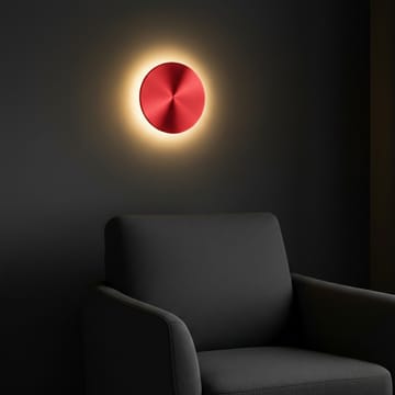 Loomba Vägglampa 20 cm Rund - Röd - Belysning - Inomhusbelysning & lampor - Vägglampor & väggbelysning