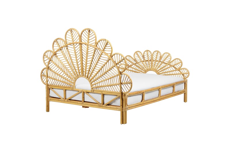 Lorentine Sängram 140x200 cm - Ljust trä - Möbler - Sovrum - Sängram & sängstomme