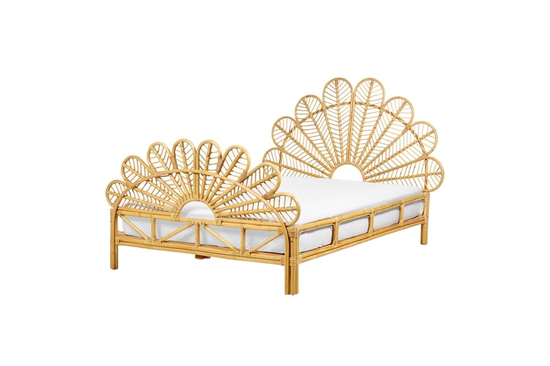 Lorentine Sängram 140x200 cm - Ljust trä - Möbler - Sovrum - Sängram & sängstomme