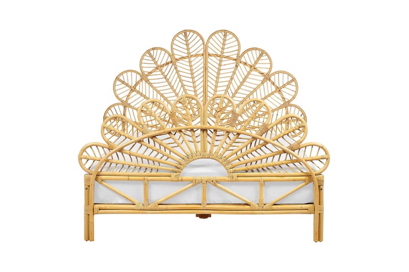 Lorentine Sängram 140x200 cm - Ljust trä - Möbler - Sovrum - Sängram & sängstomme