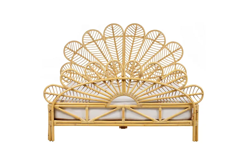 Lorentine Sängram 160x200 cm - Ljust trä - Möbler - Sovrum - Sängram & sängstomme