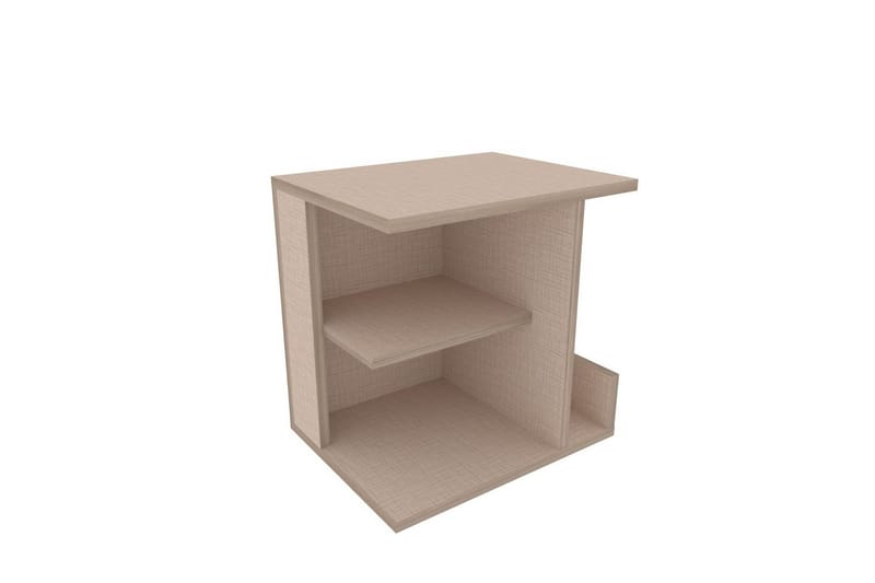 Lorik Sängbord 45 cm - Beige - Möbler - Sovrum - Sängbord