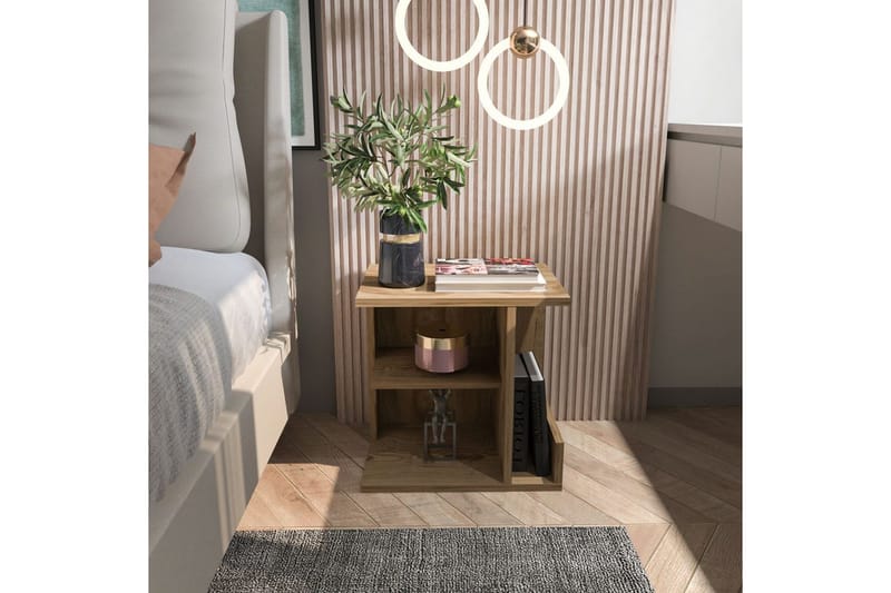 Lorik Sängbord 45 cm - Ek - Möbler - Sovrum - Sängbord