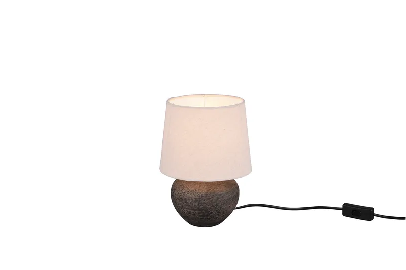 Lou Bordslampa 18cm E14 brun, Brun