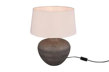 Lou Bordslampa 38cm E14 brun - Brun - Möbler - Sovrum - Sovrumslampa