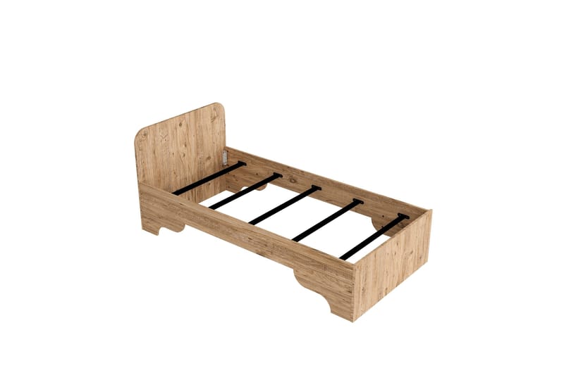 Luses Sängram 94,4x194 cm - Brun - Möbler - Sovrum - Sängram & sängstomme