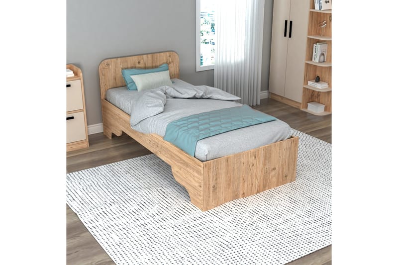 Luses Sängram 94,4x194 cm - Brun - Möbler - Sovrum - Sängram & sängstomme