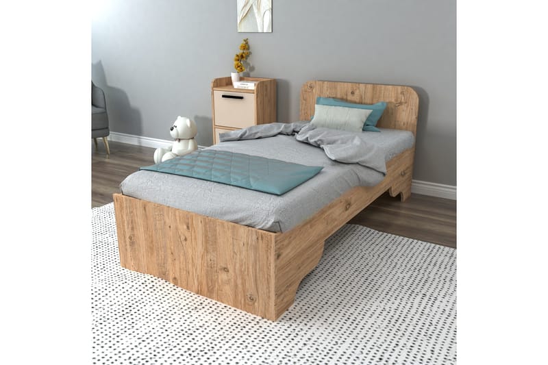 Luses Sängram 94,4x194 cm - Brun - Möbler - Sovrum - Sängram & sängstomme