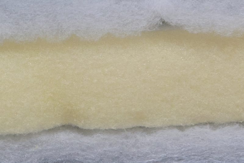 Ardenza Bäddmadrass 90x200 cmPolyeter Ancona - Svart/Vit - Möbler - Sovrum - Madrasser - Bäddmadrasser