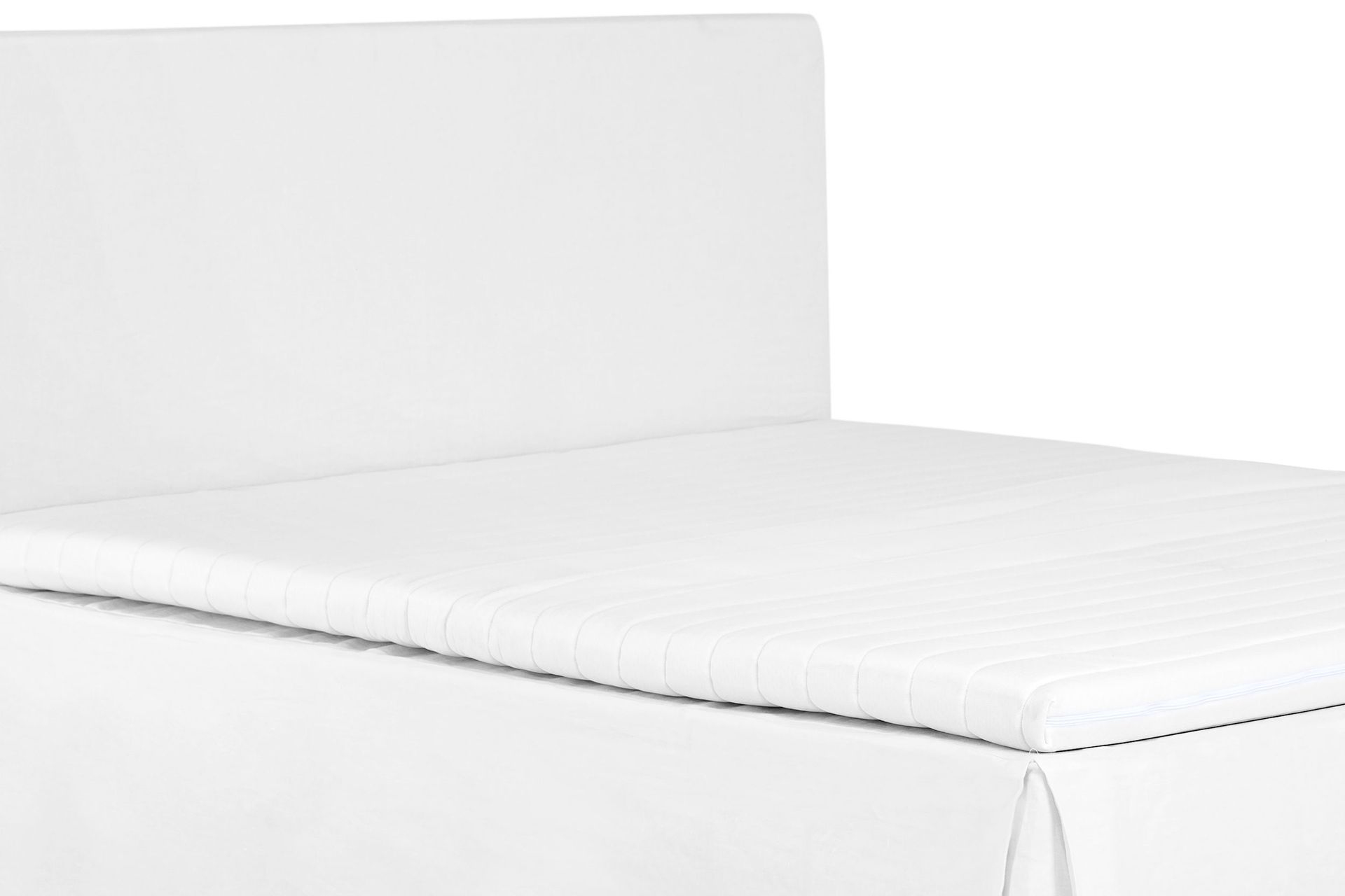 Ava B&auml;ddmadrass 160x200 - Vit