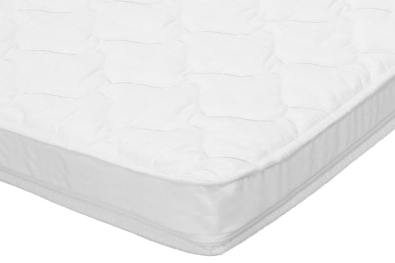Bäddmadrass 100x200 cm kallskum äggprofil 6 cm - Vit - Möbler - Sovrum - Madrasser - Bäddmadrasser