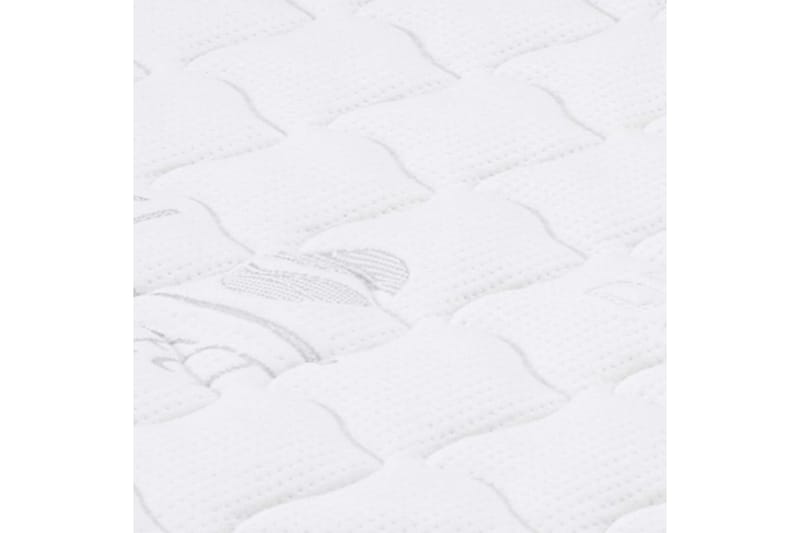 Bäddmadrass 120x200 cm gelskum 7 cm - Vit - Möbler - Sovrum - Madrasser - Bäddmadrasser