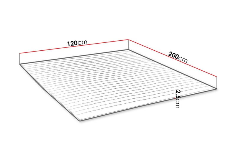 Bäddmadrass 120x200 - Möbler - Sovrum - Madrasser - Bäddmadrasser